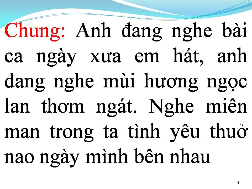 Lời bài hát BÌNH MINH TÌNH YÊU