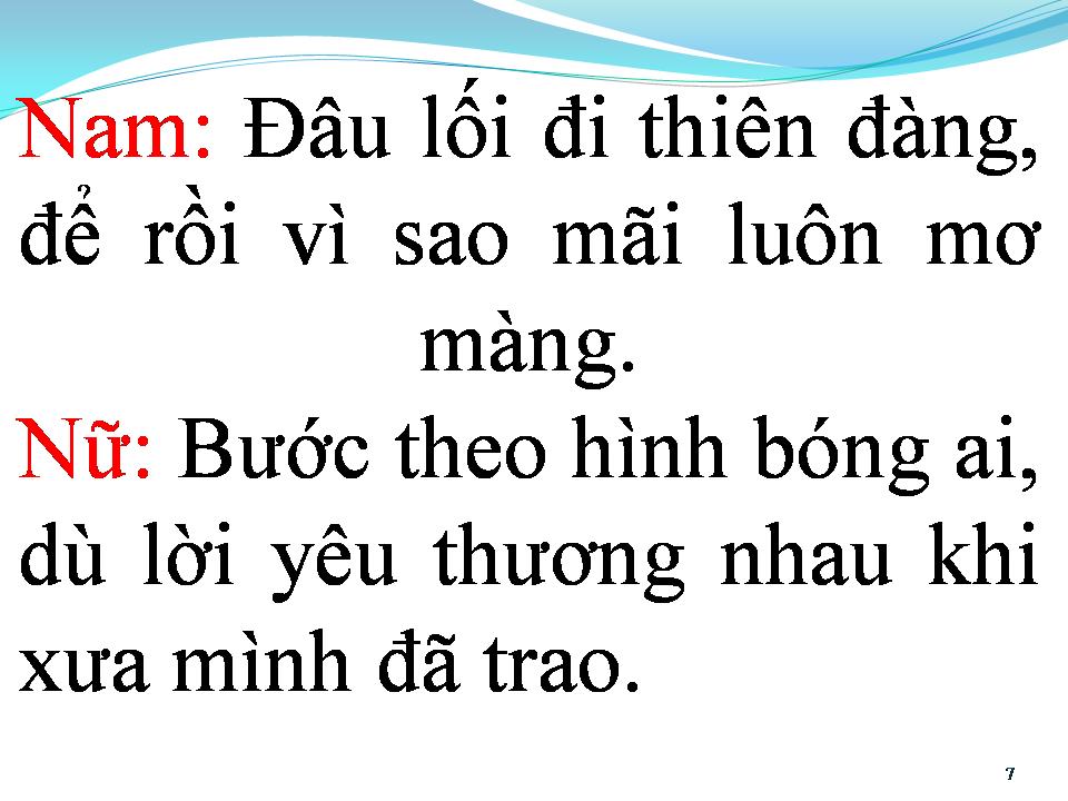Lời bài hát BÌNH MINH TÌNH YÊU