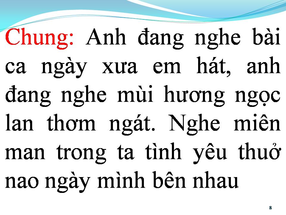 Lời bài hát BÌNH MINH TÌNH YÊU
