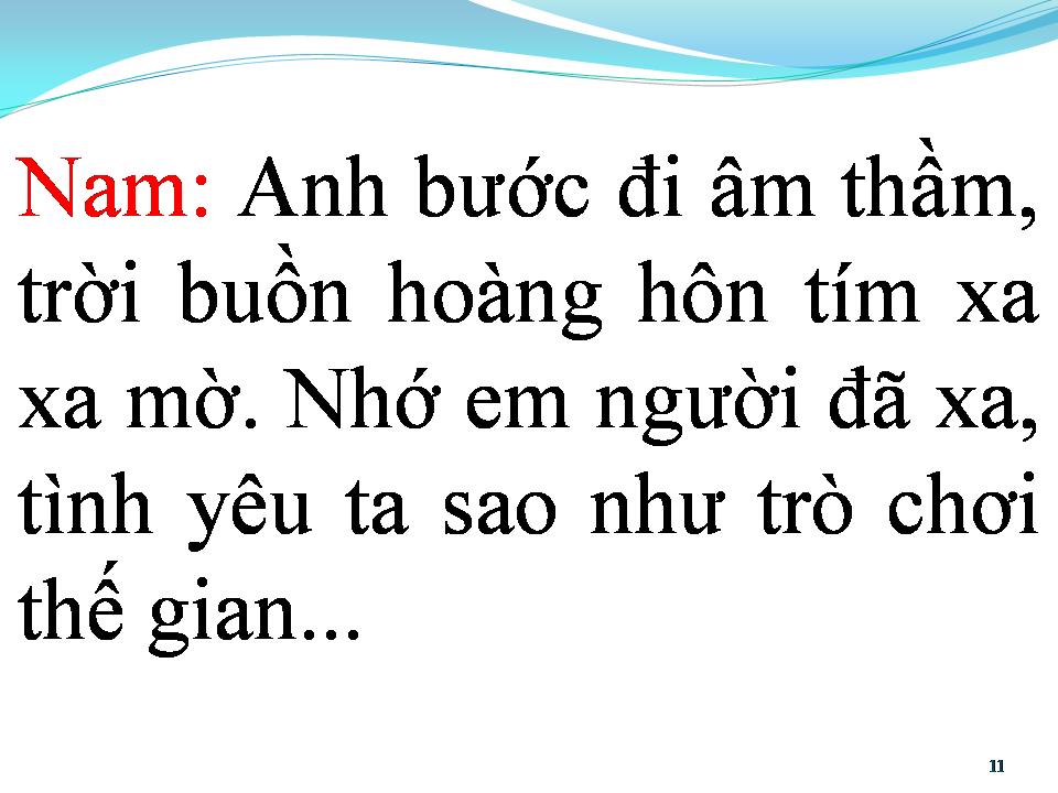 Lời bài hát BÌNH MINH TÌNH YÊU