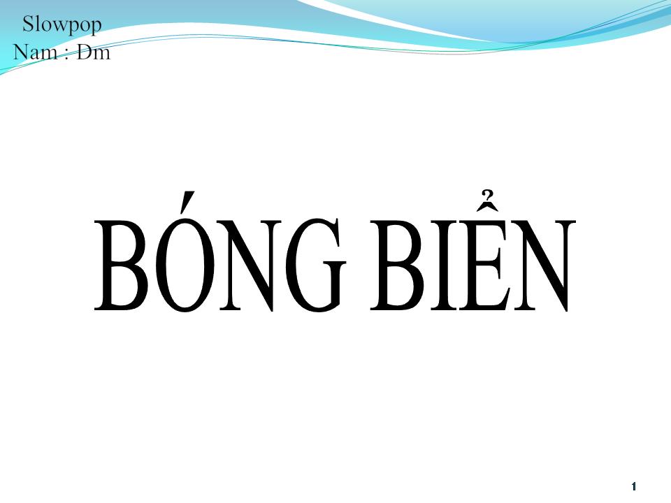 Lời bài hát BÓNG BIỂN