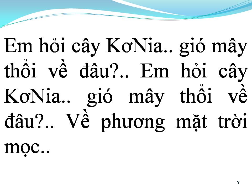 Lời bài hát BÓNG CÂY KƠ NIA