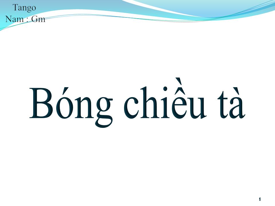 Lời bài hát BÓNG CHIỀU TÀ
