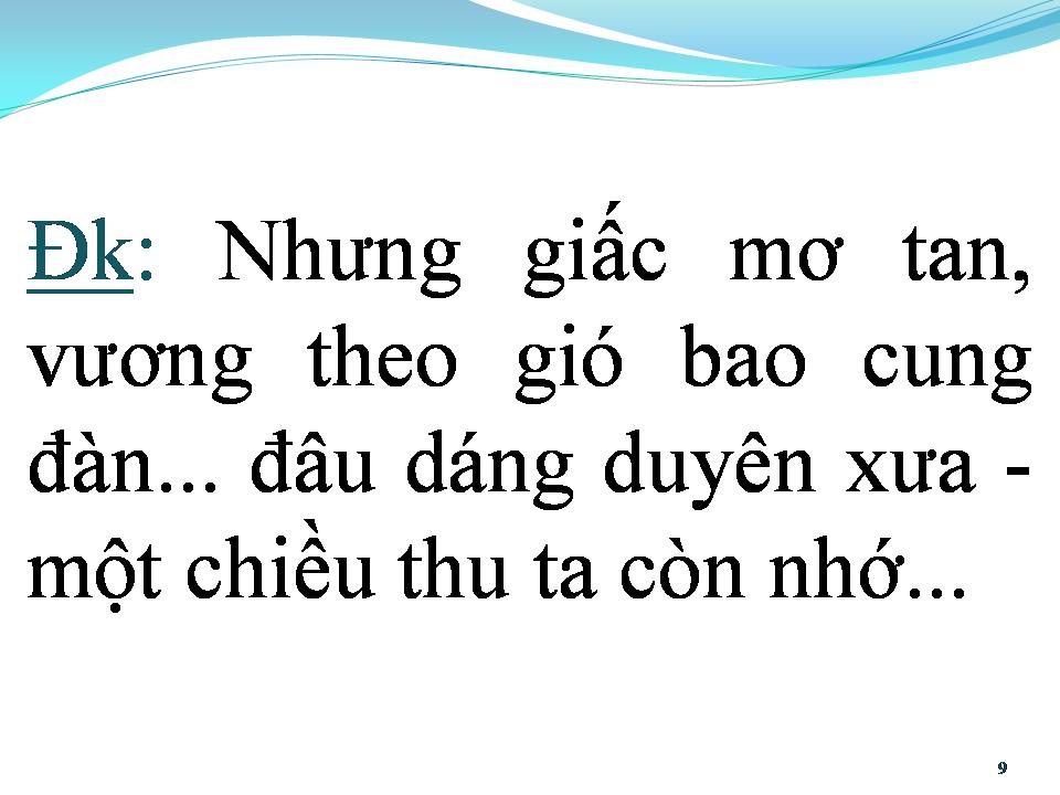 Lời bài hát BÓNG CHIỀU TÀ