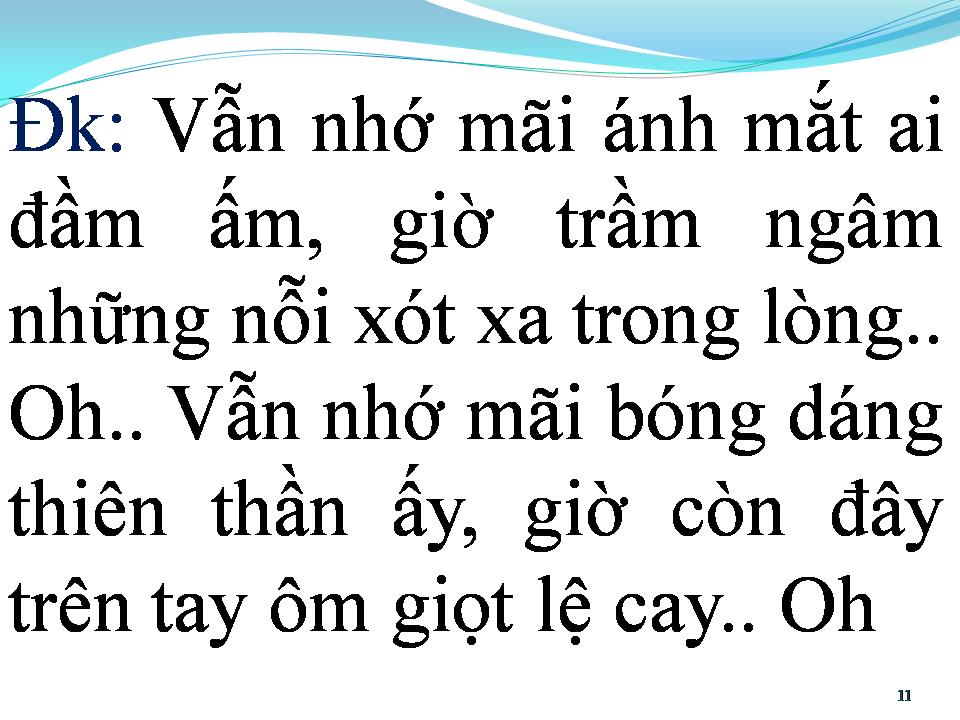 Lời bài hát BÓNG DÁNG THIÊN THẦN