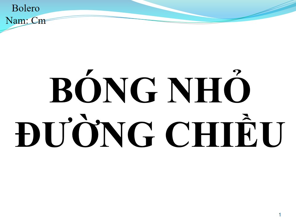 Lời bài hát BÓNG NHỎ ĐƯỜNG CHIỀU