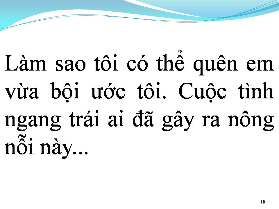 Lời bài hát BỘI ƯỚC