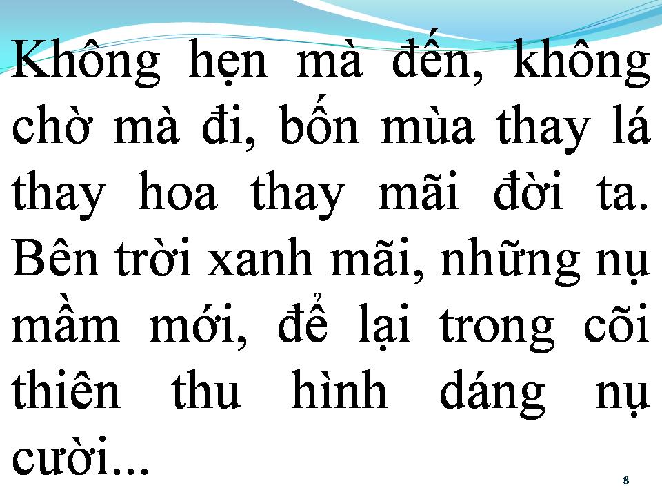 Lời bài hát BỐN MÙA THAY LÁ