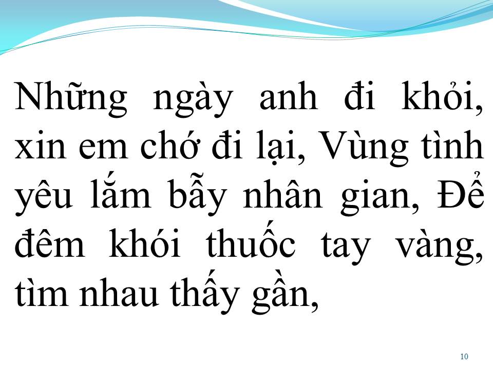 Lời bài hát BÔNG CỎ MÂY
