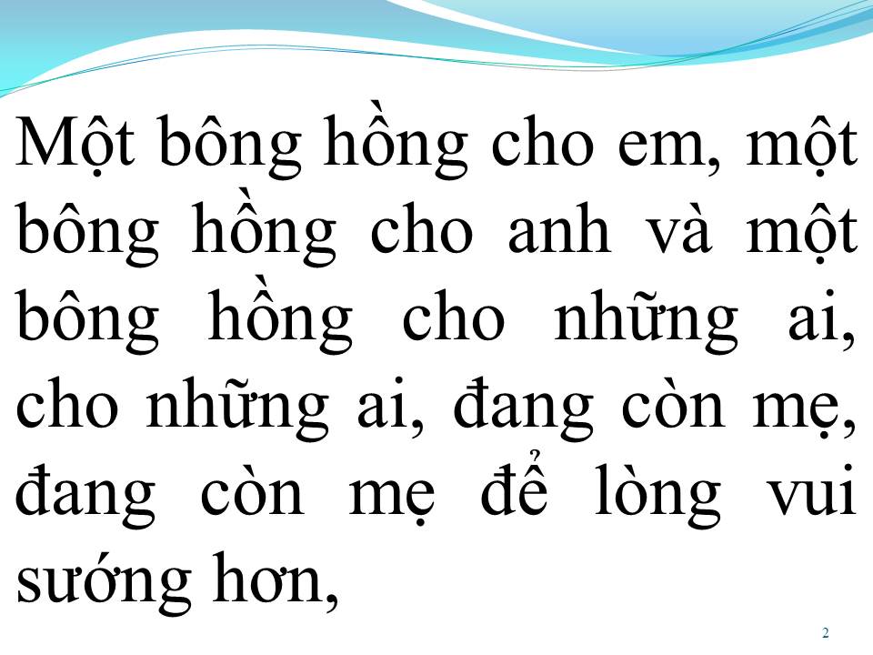 Lời bài hát BÔNG HỒNG CÀI ÁO