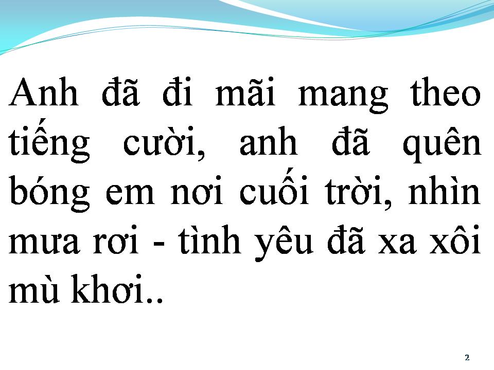 Lời bài hát BỜ BẾN LẠ