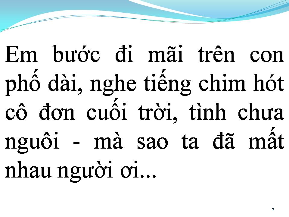 Lời bài hát BỜ BẾN LẠ