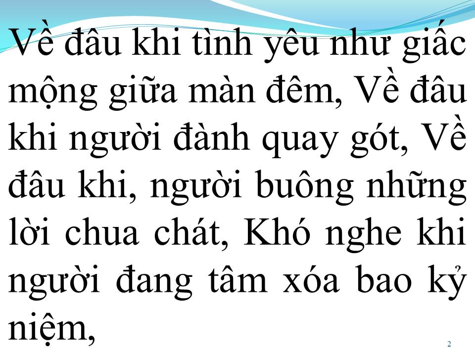 Lời bài hát BỞI TIN LỜI THỀ