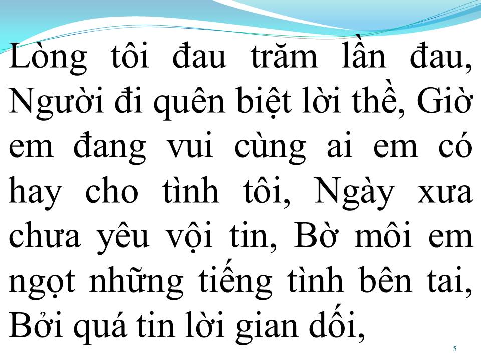 Lời bài hát BỞI TIN LỜI THỀ