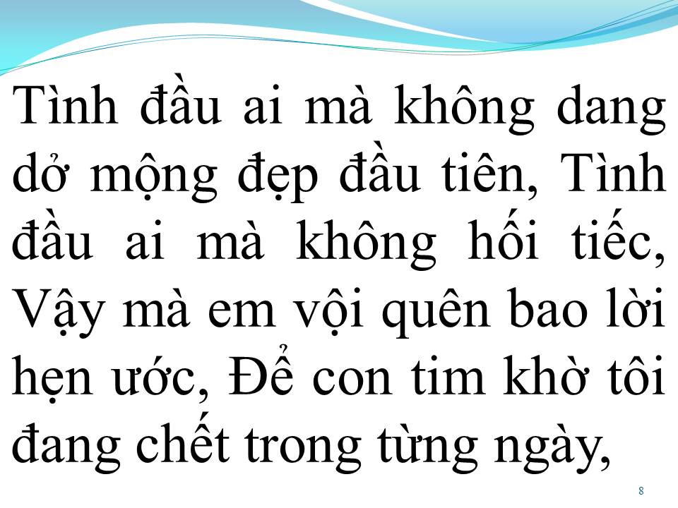 Lời bài hát BỞI TIN LỜI THỀ