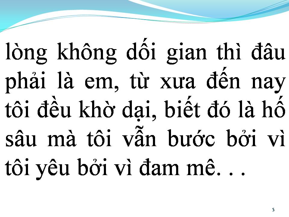 Lời bài hát BỞI VÌ ĐAM MÊ