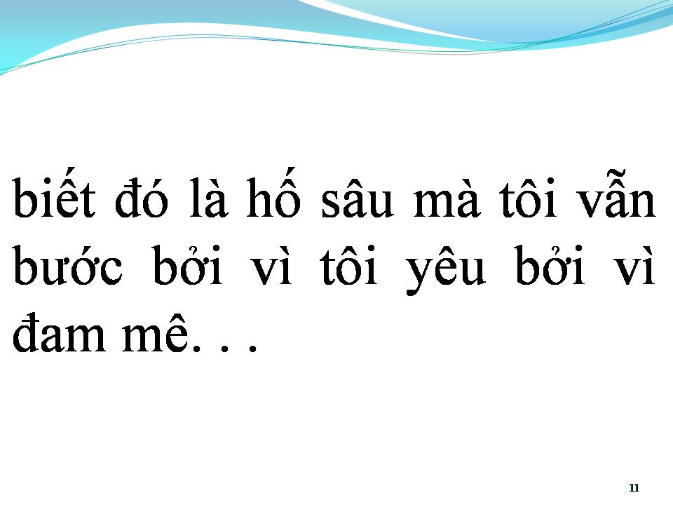 Lời bài hát BỞI VÌ ĐAM MÊ
