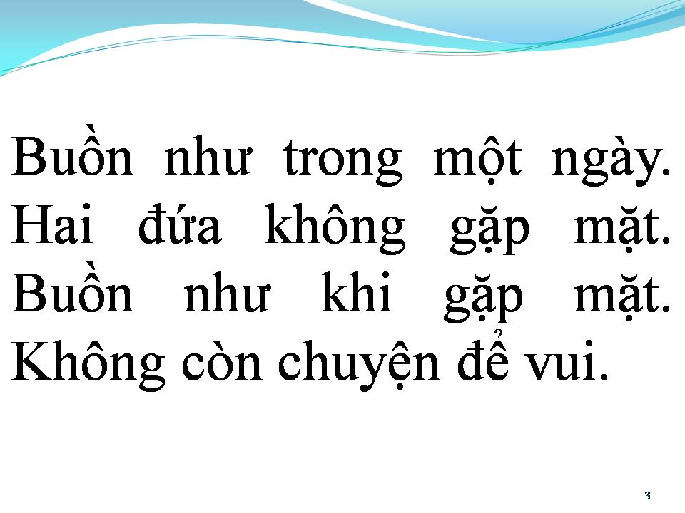 Lời bài hát BUỒN