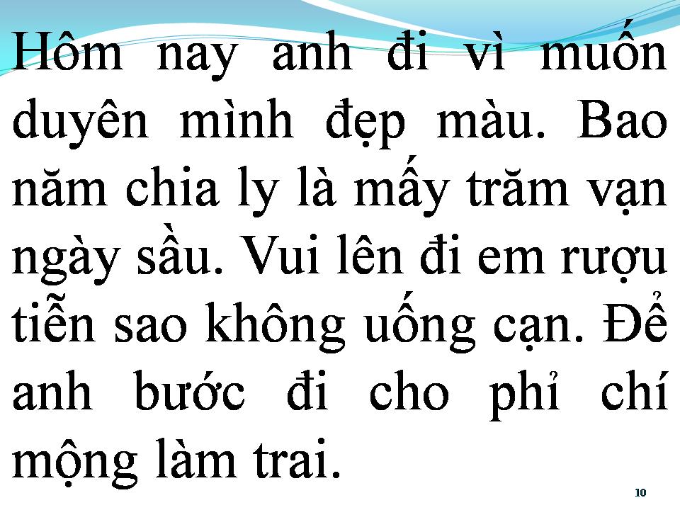 Lời bài hát BUỒN CHI EM ƠI
