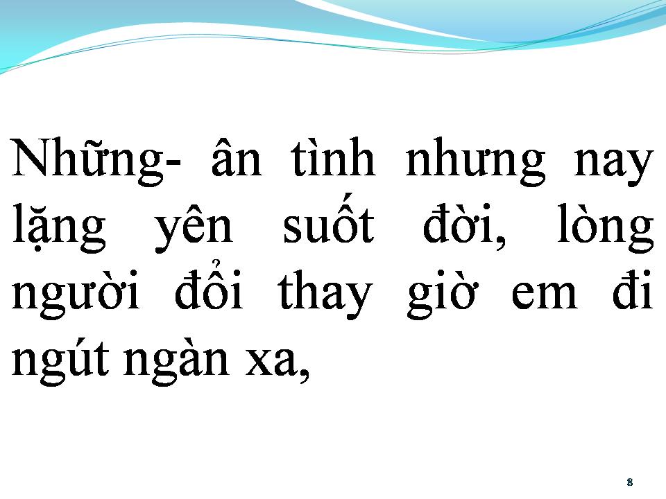 Lời bài hát BUỒN NHƯ ĐÁ THỜI GIAN