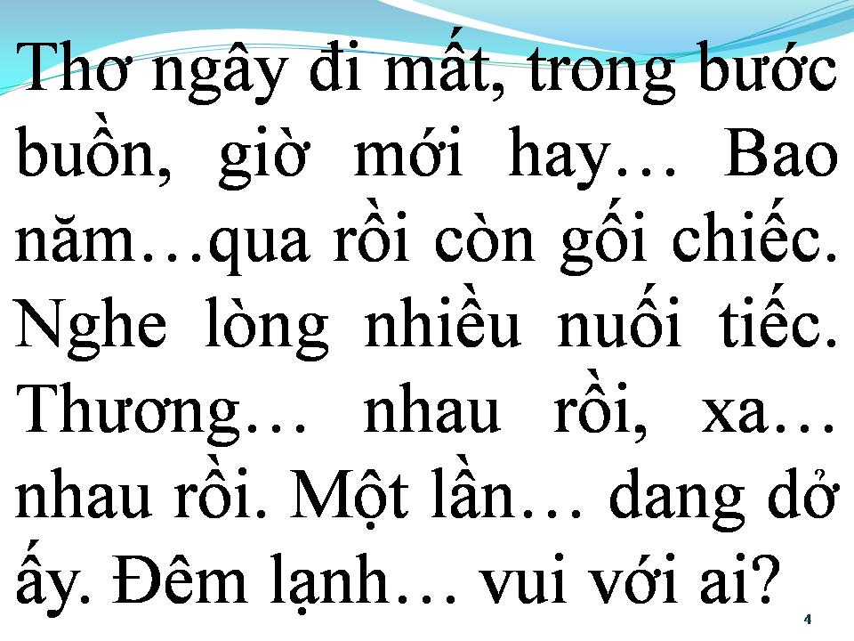 Lời bài hát BUỒN TRONG KỶ NIỆM