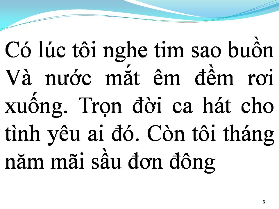 Lời bài hát BÚP BÊ KHÔNG TÌNH YÊU
