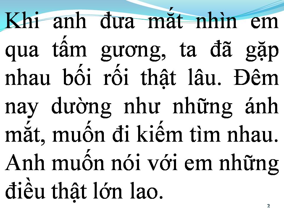 Lời bài hát BỨC THƯ TÌNH ĐẦU TIÊN