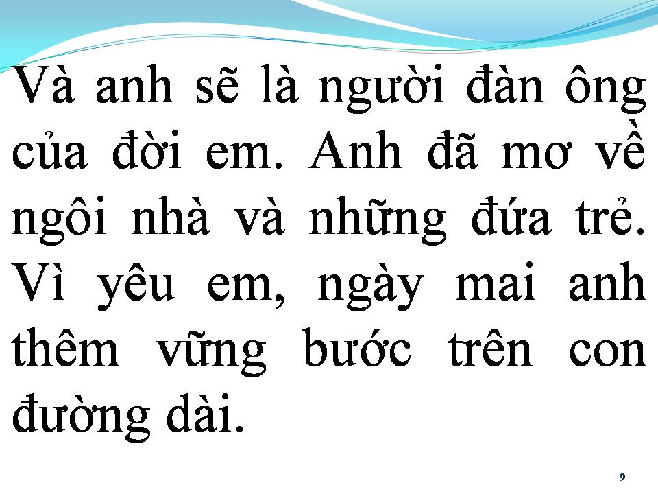 Lời bài hát BỨC THƯ TÌNH ĐẦU TIÊN