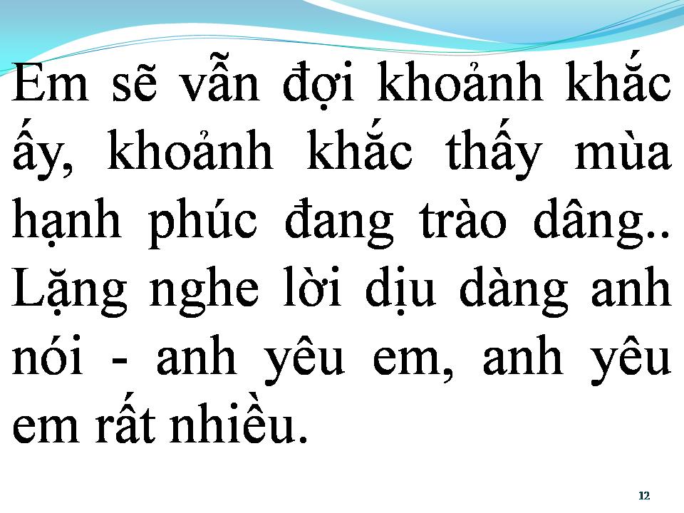 Lời bài hát BỨC THƯ TÌNH THỨ HAI
