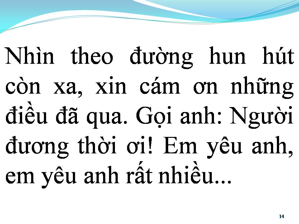 Lời bài hát BỨC THƯ TÌNH THỨ HAI