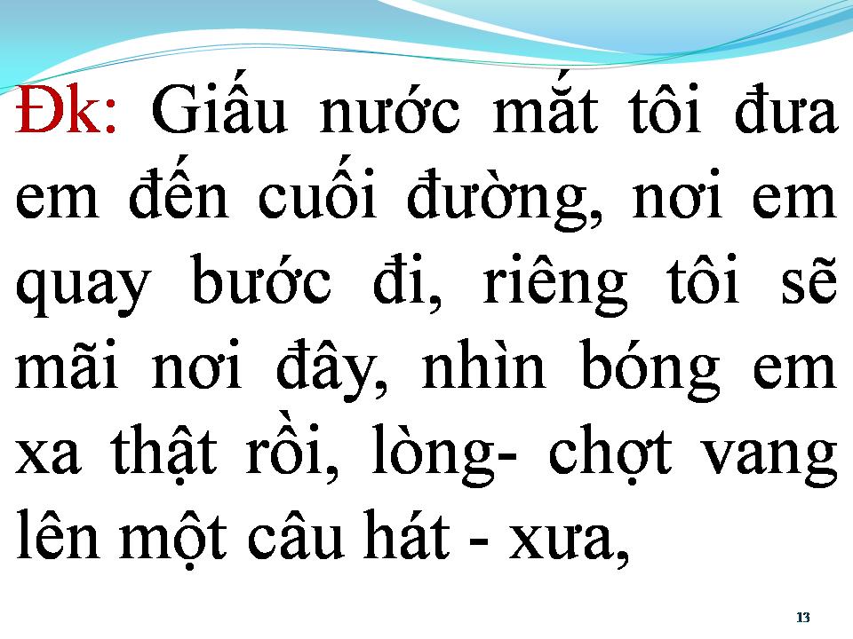 Lời bài hát BƯỚC CHÂN CUỐI CÙNG