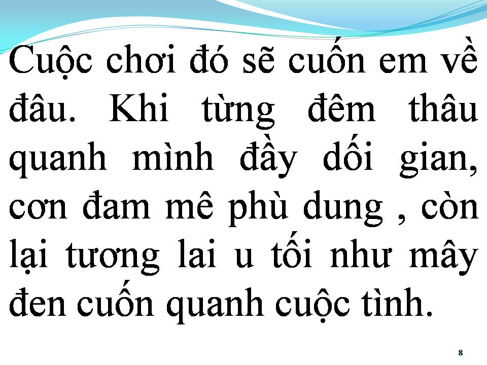 Lời bài hát BƯỚC CHÂN LẦM LỠ
