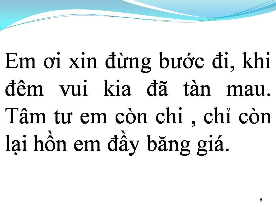 Lời bài hát BƯỚC CHÂN LẦM LỠ