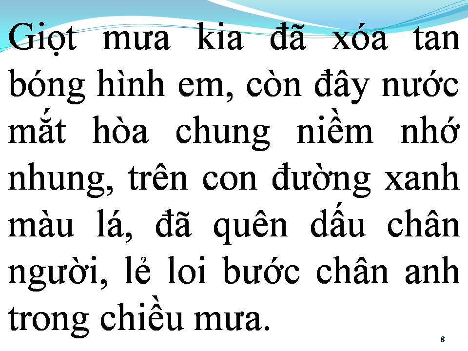 Lời bài hát BƯỚC CHÂN LẺ LOI
