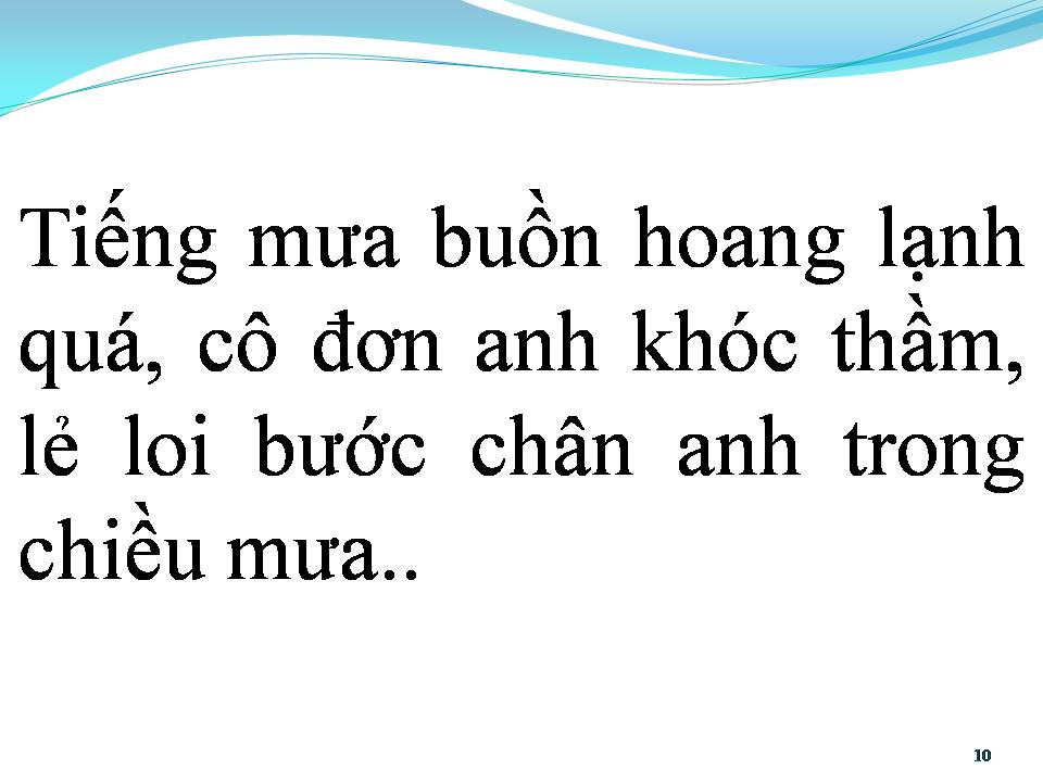 Lời bài hát BƯỚC CHÂN LẺ LOI