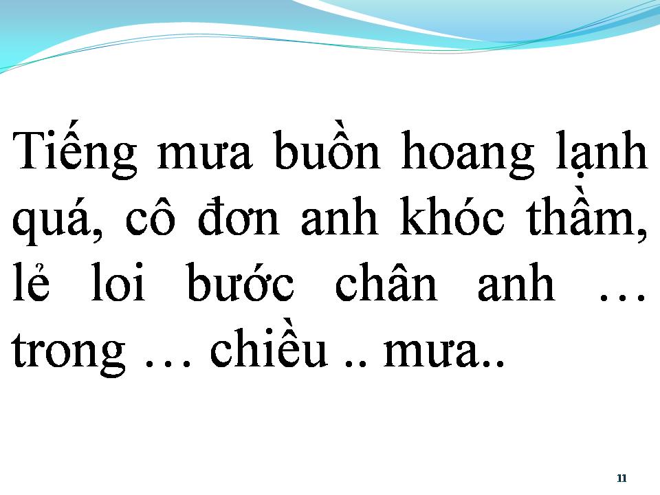 Lời bài hát BƯỚC CHÂN LẺ LOI