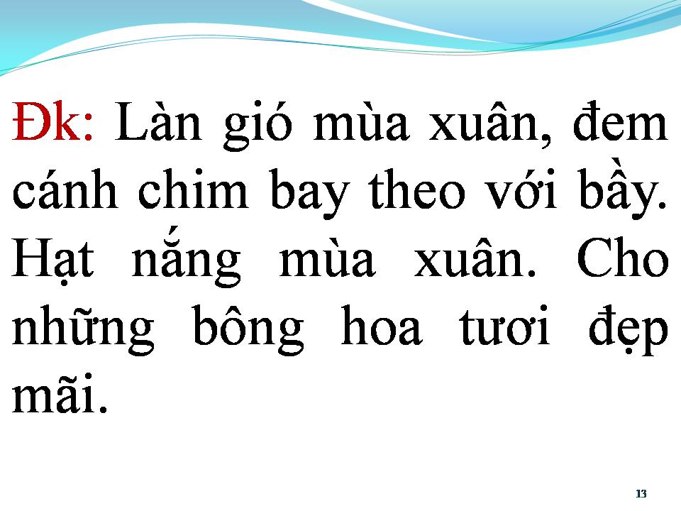 Lời bài hát BƯỚC CHÂN MÙA XUÂN