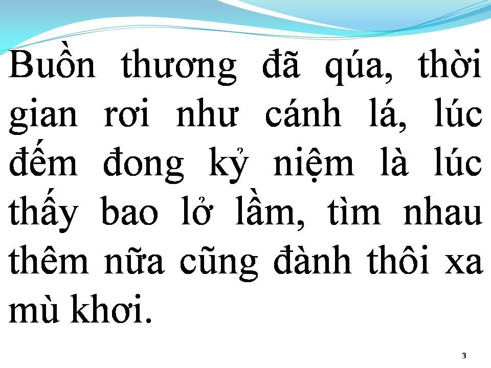 Lời bài hát BƯỚC CHÂN TÌNH XA