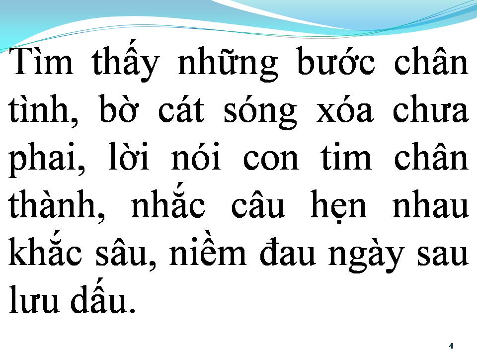 Lời bài hát BƯỚC CHÂN TÌNH XA
