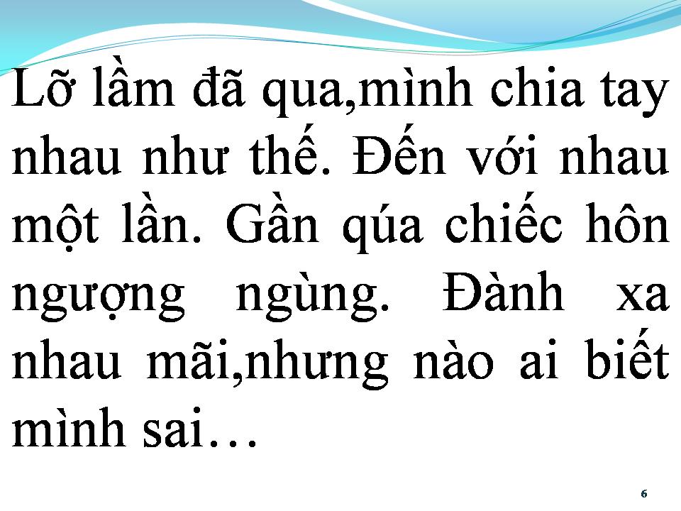 Lời bài hát BƯỚC CHÂN TÌNH XA
