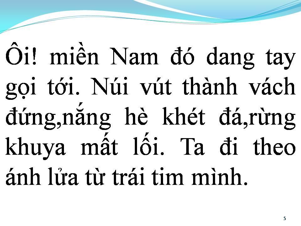 Lời bài hát BƯỚC CHÂN TRÊN DÃY TRƯỜNG SƠN