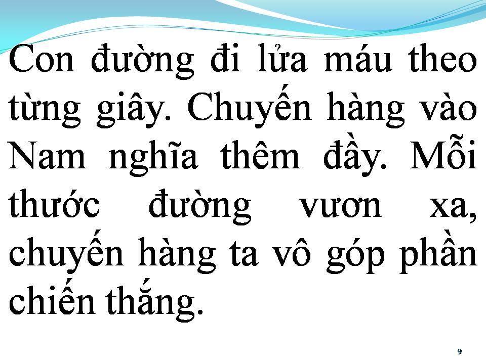 Lời bài hát BƯỚC CHÂN TRÊN DÃY TRƯỜNG SƠN