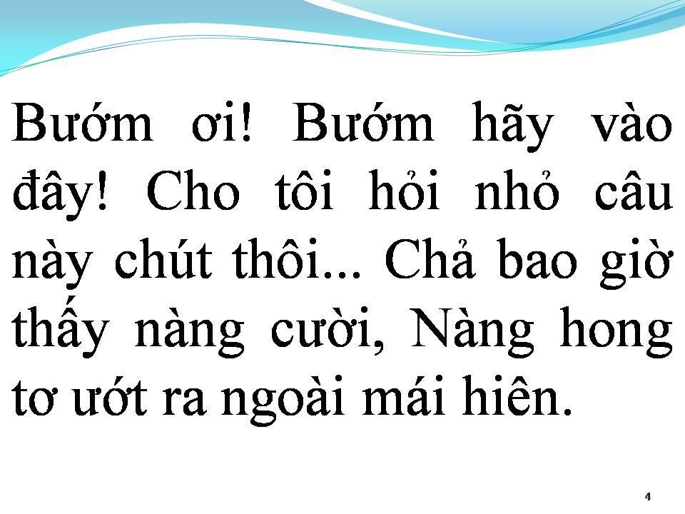 Lời bài hát BƯỚM TRẮNG
