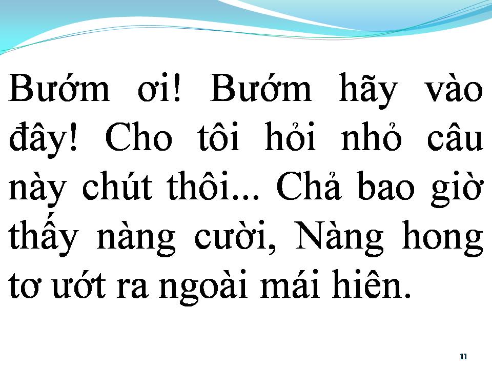 Lời bài hát BƯỚM TRẮNG