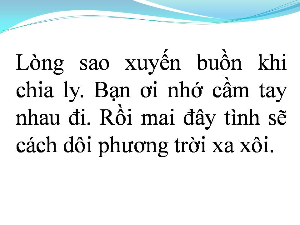 Lời bài hát GA CHIỀU