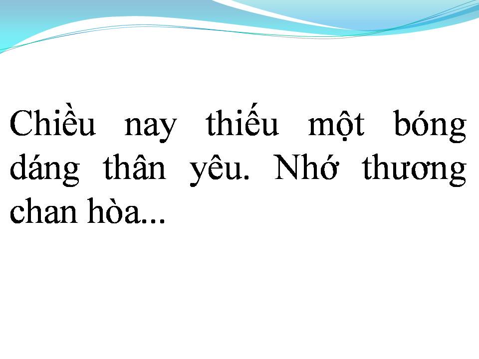 Lời bài hát GA CHIỀU