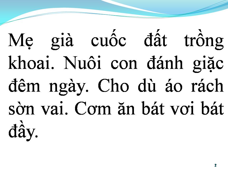 Lời bài hát BÀ MẸ GIO LINH