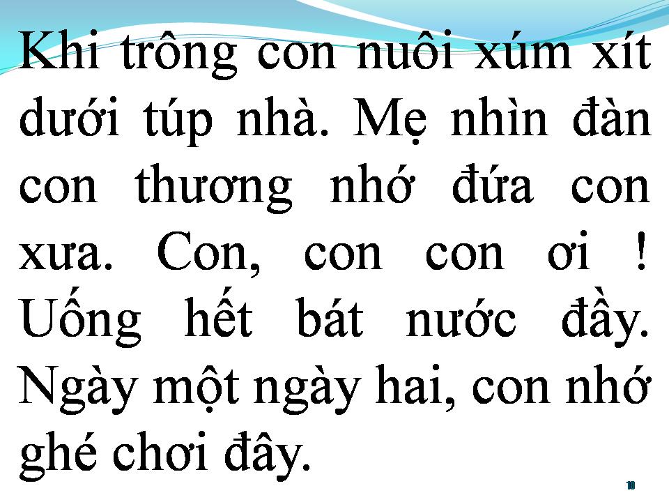 Lời bài hát BÀ MẸ GIO LINH
