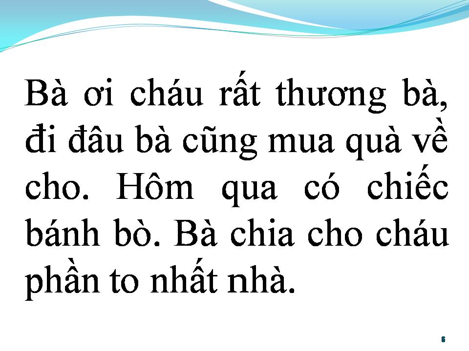 Lời bài hát BÀ ƠI CHÁU RẤT THƯƠNG BÀ