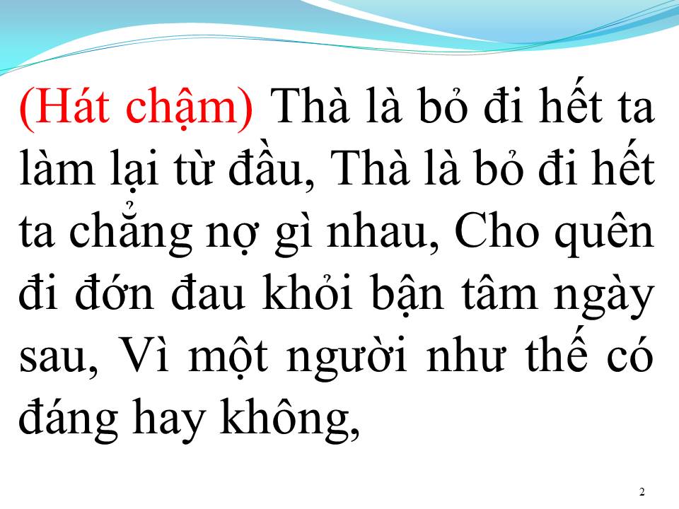 Lời bài hát BẠC TRẮNG TÌNH ĐỜI